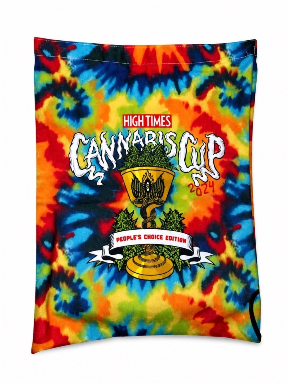 High Times Cannabis Cup 2024 Tie-Dye Pouch Side Bag